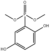 二甲基-2,5-二羟基苯基膦酸酯 结构式