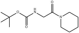 Carbamic acid, [2-oxo-2-(1-piperidinyl)ethyl]-, 1,1-dimethylethyl ester