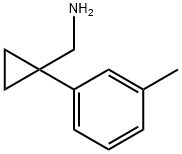 [1-(m-tolyl)cyclopropyl]methanamine Struktur