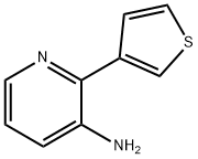 2-(thiophen-3-yl)pyridin-3-amine Structure