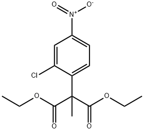 Propanedioic acid, (2-chloro-4-nitrophenyl)methyl-, diethyl ester
