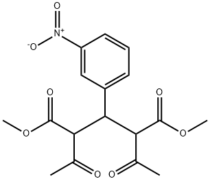 Pentanedioic acid, 2,4-diacetyl-3-(3-nitrophenyl)-, dimethyl ester