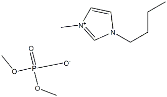 1-BUTYL-3-METHYLIMIDAZOLIUM DIMETHYLPHOSPHATE Structure