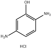 2,5-DIAMINOPHENOL 2HCL Structure
