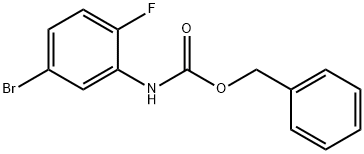 benzyl (5-bromo-2-fluorophenyl)carbamate Structure