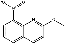 2-Methoxy-8-nitroquinoline Struktur