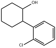 2-(2-Chlorophenyl)-cyclohexanol Struktur