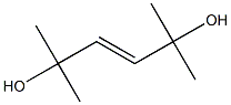 (E)-2,5-dimethylhex-3-ene-2,5-diol,927-81-1,结构式