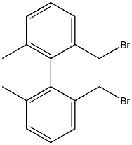 1-(bromomethyl)-2-[2-(bromomethyl)-6-methyl-phenyl]-3-methyl-benzene Structure