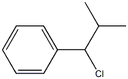 Benzene,(1-chloro-2-methylpropyl)- Struktur
