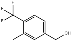 (3-Methyl-4-(trifluoromethyl)phenyl)methanol Structure