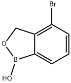 2,1-BENZOXABOROLE, 4-BROMO-1,3-DIHYDRO-1-HYDROXY-,96911-21-6,结构式