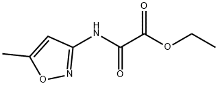 ethyl [(5-methylisoxazol-3-yl)amino](oxo)acetate Struktur