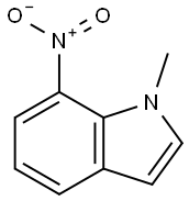 1-Methyl-7-nitro-1H-indole Structure