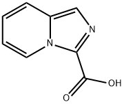 咪唑并[1,5-A]吡啶-3-羧酸, 1018587-80-8, 结构式
