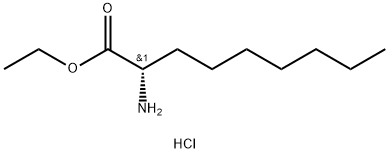 S-2-氨基壬酸乙酯盐酸盐, 1025370-04-0, 结构式