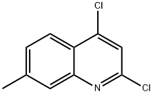 2,4-Dichloro-7-methylquinoline Struktur