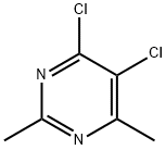 4,5-二氯-2,6-二甲基嘧啶 结构式