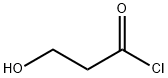 3-hydroxypropanoyl chloride Structure