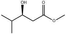 (S)-3-羟基-4-甲基戊酸甲酯, 110097-32-0, 结构式