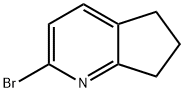 2-Bromo-6,7-dihydro-5H-cyclopenta[b]pyridine Struktur