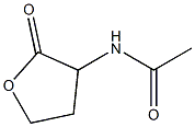 N-Ethanoyl-DL-homoserine lactone 化学構造式