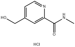 4-(hydroxymethyl)-N-methylpicolinamide Structure