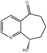 (9S)-9-羟基-6,7,8,9-四氢环庚[B]吡啶-5-酮, 1190363-43-9, 结构式