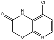 8-クロロ-1H-ピリド[2,3-B][1,4]オキサジン-2(3H)-オン 化学構造式