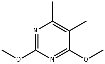 2,4-二甲氧基-5,6-二甲基嘧啶, 120129-83-1, 结构式