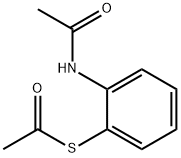 Ethanethioic acid,S-[2-(acetylamino)phenyl] ester 化学構造式