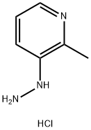 3-Hydrazinyl-2-methylpyridine hydrochloride Structure