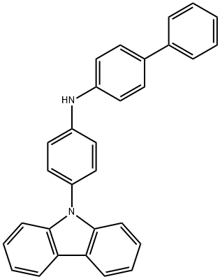 Biphenyl-4-yl-(4-carbazol-9-yl-phenyl)-amine Struktur