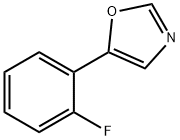 5-(2-氟苯基)噁唑 结构式