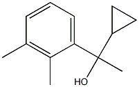 1-cyclopropyl-1-(2,3-dimethylphenyl)ethanol Structure