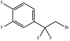 4-(2-bromo-1,1-difluoroethyl)-1,2-difluorobenzene 结构式