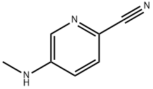 5-(甲基氨基)-2-氰基吡啶 结构式