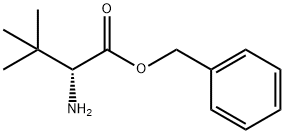 D-tert-Leucine phenylmethyl ester 化学構造式