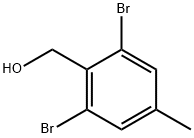 (2,6-Dibromo-4-methylphenyl)methanol Structure