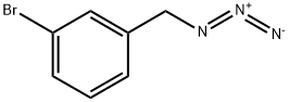 Benzene, 1-(azidomethyl)-3-bromo- Struktur