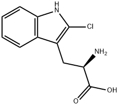 D-2-氯色氨酸, 1270085-95-4, 结构式
