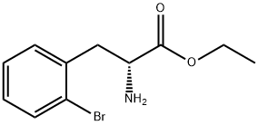 D-2-溴苯丙氨酸乙酯, 1270292-08-4, 结构式