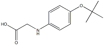 RS-4-(1,1-dimethylethoxy)-phenylglycine Struktur