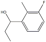1-(3-フルオロ-2-メチルフェニル)-1-プロパノール 化学構造式