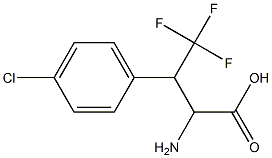 2-AMINO-3-(4-CHLOROPHENYL)-4,4,4-TRIFLUOROBUTANOIC ACID|