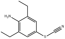 Thiocyanic acid, 4-amino-3,5-diethylphenyl ester,127483-68-5,结构式