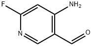 4-Amino-6-fluoronicotinaldehyde Struktur