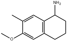 6-METHOXY-7-METHYL-1,2,3,4-TETRAHYDRONAPHTHYLAMINE Structure
