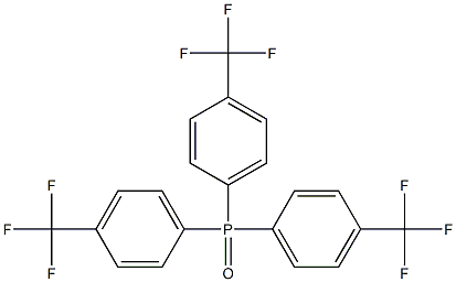 Phosphine oxide, tris[4-(trifluoromethyl)phenyl]- 结构式