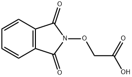 N-(カルボキシメトキシ)フタルイミド 化学構造式